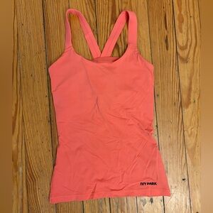 IVY PARK Peach Double Strap Top